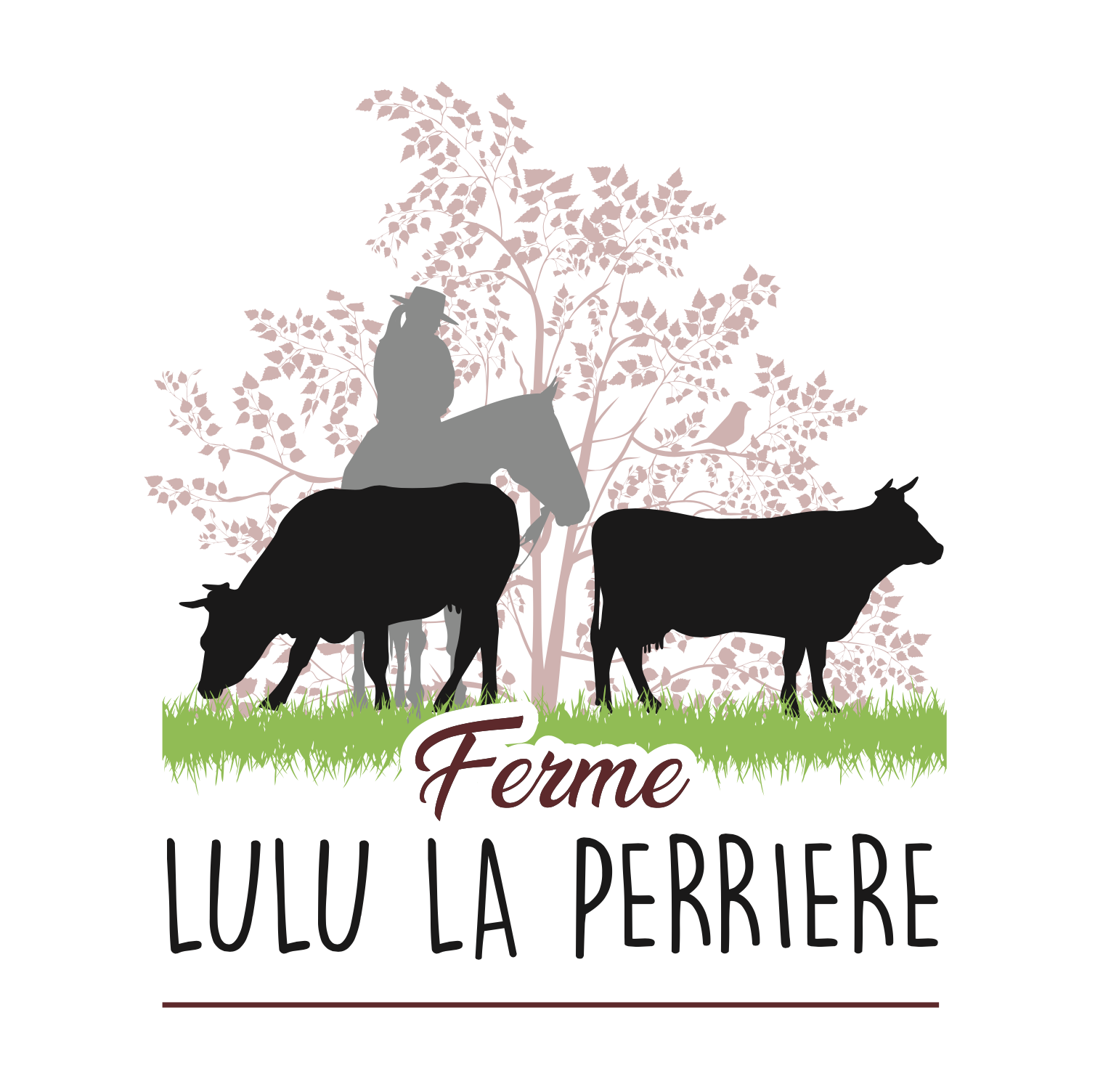 Pauline propriétaire de la Ferme Lulu la Perrière